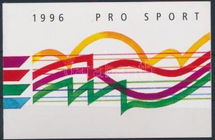 Sporthilfe stamp-booklet, Sporthilfe bélyegüzet