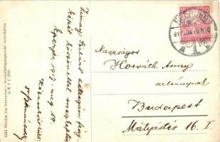 Zboró, Zborov; Szirmay kastély romok. 23. Sárosvármegyei harcterek 1914-15. / Szirmay'scher Kas...