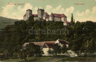 Léka, Lockenhaus; vár. Leitner I. kiadása / castle (EK)