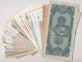 Szovjetunió / Oroszország 1919-2016. 43db-os bankjegy tétel mind klf., a polgárháborús kiadásoktól a...