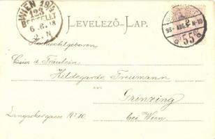 1898 Csárdás. Strelisky kiadása / Hungarian folklore, traditional dance (EK)