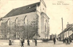 Torda, Turda; Római katolikus templom. Füssy József kiadása / church (EK)