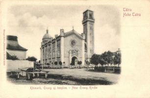 Késmárk, Kezmarok; Új evangélikus templom / new church (EK)