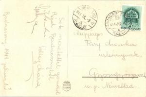 Badacsony, Hableány, Kisfaludy-ház, Halászcsárda, Vasútállomás, Ibos szőlőgazdaság. demizsonos reklá...