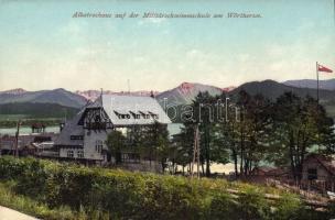 Wörthersee, Albatroshaus auf der Militarschwimmschule / Military swimming school