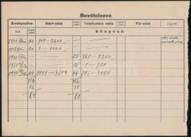 9 db régi lóversenyjegy