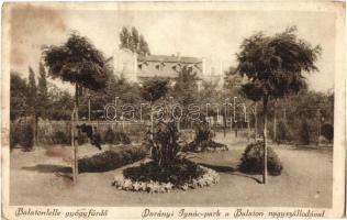 Balatonlelle, Darányi Ignác park, Balaton szálloda. Wollák József utóda kiadása (fl)
