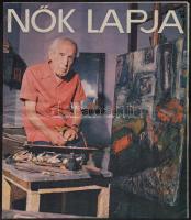 1973 Czóbel Béla (1883-1976) festőművész aláírása a Nők Lapja magazin róla szóló számában