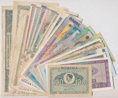 Románia 1941-2005. 26db-os bankjegy tétel, mind klf. T:I-III Romania 1941-2005. 26pcs of banknotes, all diff. C:UNC-F