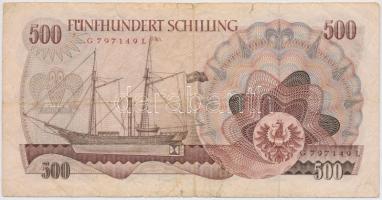 Ausztria 1965. 500Sch T:III,III-
Austria 1965. 500 Schilling C:F,VG