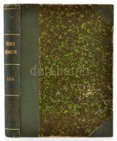 1914 Földrajzi közlemények. XLII. kötet. Szerk.: Bátky Zsigmond, Littke Aurél. Bp.,1914, Magyar Föld...