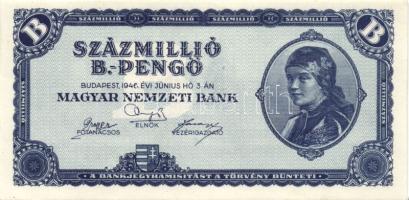 1946. 100.000.000B.-pengő T:I