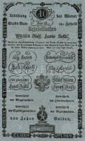 Ausztria 1806. Wiener Stadt Banko Zettel Formulare 10G/500G T:I