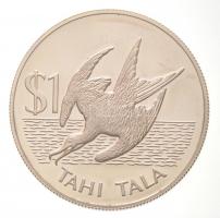 Tokelau 1981. 1T Cu-Ni "Fregattmadárfélék" T:1(PP) felületi karc
Tokelau 1981. 1 Tala Cu-...