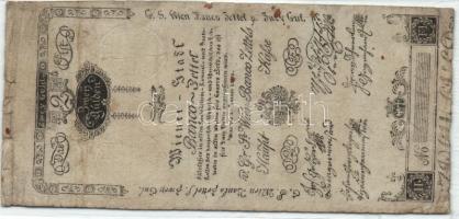 Ausztria 1800. Wiener Stadt Banko Zettel 2G T:II-/III