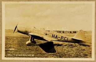 cca 1924 Hirth-Motor HM 60  R2 német repülőgépmotor reklám katalógus, Klemm 35 repülőgép fotójával, ...