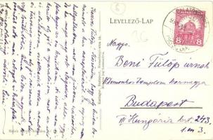 Balatongyörök, Fürdőhely, fürdőzők, strand. Malek Károly kiadása (EK)