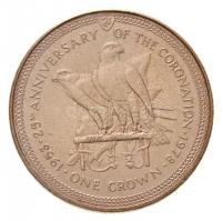 Man-sziget 1978. 1C Cu-Ni "Solymok" T:2
Isle of Man 1978. 1 Crown Cu-Ni "Falcons&quo...