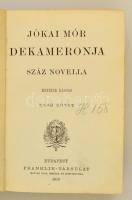 Jókai Mór: Dekameron.+Erdély aranykora. Bp., 1910-é.n., Franklin-Társulat. Hetedik kiadás. Kiadói ar...