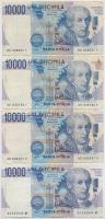 Olaszország 1984-1990. 7db-os vegyes bankjegy tétel T:III
Italy 1984-1990. 7pcs of various banknote...