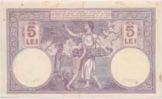 Románia 1920. 5L T:III
Romania 1920. 5 Lei C:F