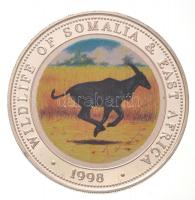 Szomália 1998. 250Sh Ag Futó jávorantilop T:1-(PP) Somalia 1998. 250 Shillings Ag Running Eland C:AU(PP) Krause KM#65