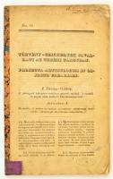 cca 1832-1836 Törvény-czikkelyek javaslati az úrbéri tárgyban. Projecta articulorum in objecto urbariali, magyar és latin nyelven, 68. p.