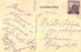 Balatonmagyaród, Római katolikus templom, utcakép, automobil. Röszler Károly felvétele