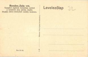 Balatonrendes, Rendes; látkép. Prodán János miniszteri osztálytanácsos kiadása