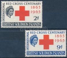 100 éves a Nemzeti Vöröskereszt sor, Centenary of Red Cross set