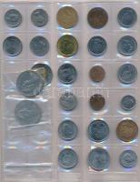 Kanada 1919-2015. 55db-os fémpénz tétel, mind klf. T:vegyes Canada 1919-2015. 55pcs of coins lot, all diff. C:mixed