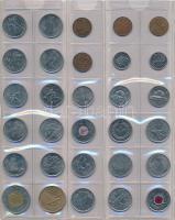 Kanada 1919-2015. 55db-os fémpénz tétel, mind klf. T:vegyes
Canada 1919-2015. 55pcs of coins lot, a...