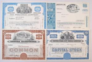 Amerikai Egyesült Államok 1946-1984. 14db-os vegyes részvény tétel, közte "The Scranton Electri...