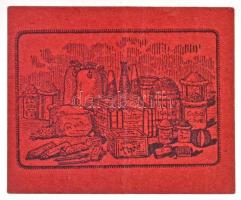 Budapest / Országos Központi Árvizsgáló Bizottság 1920. 20f "Reichenburg Bertalan fűszerkereske...