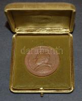 1925. "XI.Pius pápa" Br emlékérem. Szign:Berán. Eredeti díszdobozban! T:2- pici ph.