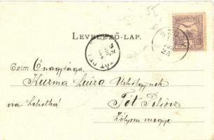 Szügy, Evangélikus templom. Wertheimer Zsigmond kiadása (r)