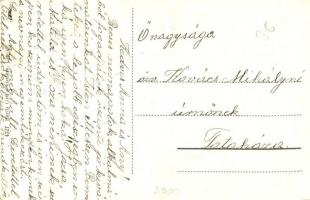 Mélykút, Hangya fogyasztási szövetkezet üzlete, gyógyszertár.  Barth Gyula kiadása (EK)