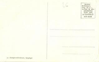 Szigliget, Várrom és Hangya fogyasztási szövetkezet üzlete, kocsma, Esterházy kastély. Hangya saját ...