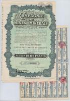 Vegyes: 11db-os amerikai, német és francia részvény és értékpapír tétel, mind klf T:I-,II
Mixed: 11...