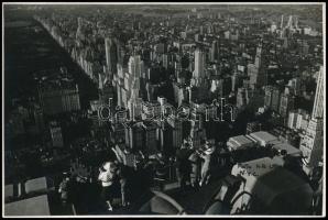 cca 1930-1940 H.B. Leon: New York, feliratozott fotó, 12x18 cm / cca 1930-1940 H.B. Leon: New York, 12x18 cm
