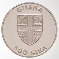 Ghána 2003. 500S Ag "Kérgesteknős" T:PP
Ghana 2003. 500 Sika Ag "Letherback sea turt...
