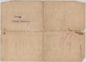 Budapest 1923. "Bárdi József Automobil Részvénytársaság" 25 részvénye egyben összesen 5000...