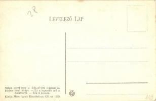 Badacsony, Bazalt oszlopok. Mérei Ignác kiadása