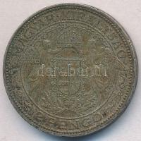 1939. 2P Ag "Madonna" T:2- patina
Adamo P7