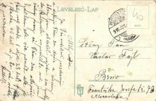 Budapest XVIII. Pestszentlőrinc, Pusztaszentlőrinc; látkép, templom. Kouba Adolf kiadása (EK)