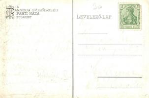 Budapest XIII. Margitsziget, Pannonia Evezős Club parti háza (EK)