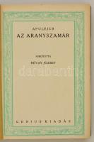 Apuleius: Az aranyszamár. Fordította Révay József. Bp., 1924, Genius.  294 p. Kiadói egészvászon köt...