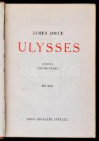 James Joyce: Ulysses I-II. kötet. Fordította: Gáspár Endre. Bp., 1947, Nova Irodalmi Intézet, (Kalás...