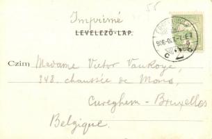 Budapest V. Igazságügyi palota, hintó. Divald Károly 11. sz. (EK)