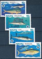 WWF: Hal sor + 4 db FDC-n WWF: Fish set + 4 pcs on FDC